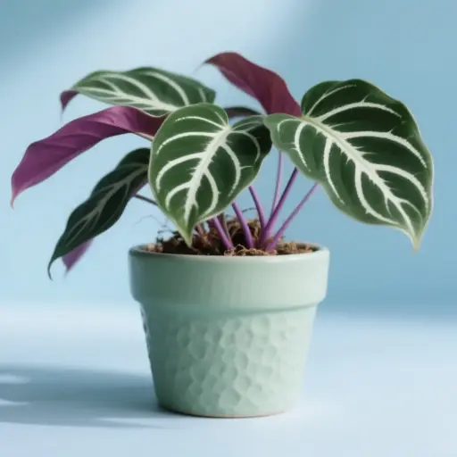 白雙線竹芋盆栽