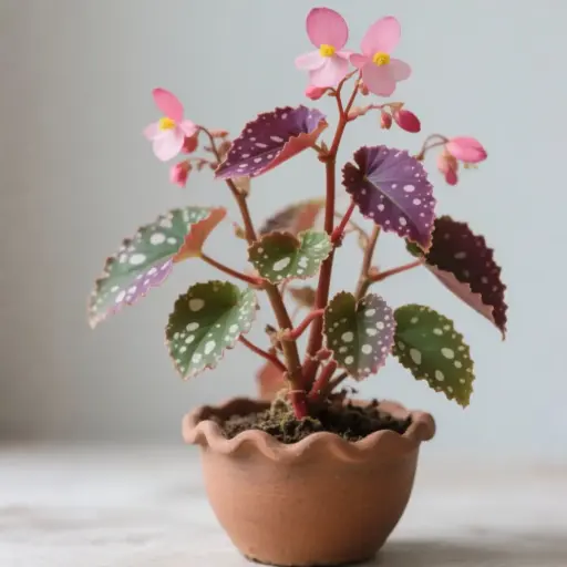 蝶衣秋海棠盆栽